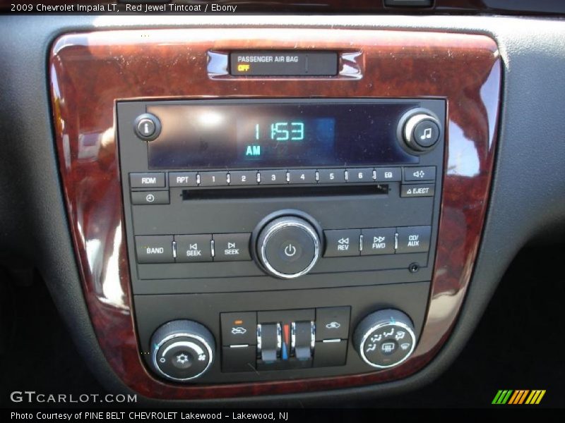 Red Jewel Tintcoat / Ebony 2009 Chevrolet Impala LT