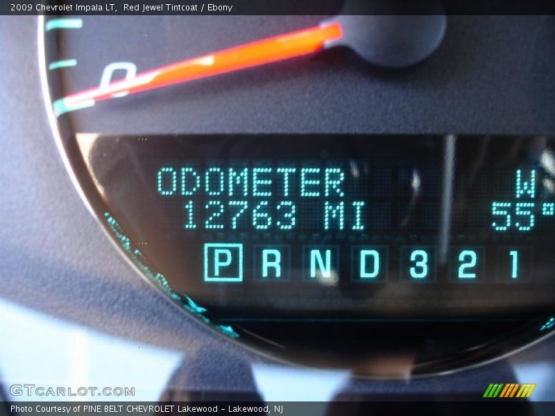 Red Jewel Tintcoat / Ebony 2009 Chevrolet Impala LT