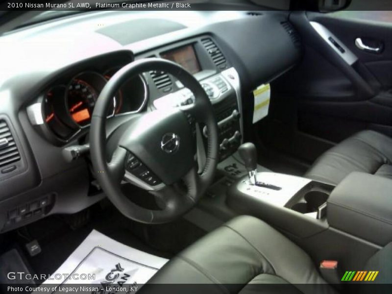 Platinum Graphite Metallic / Black 2010 Nissan Murano SL AWD