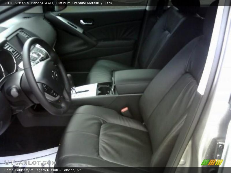 Platinum Graphite Metallic / Black 2010 Nissan Murano SL AWD