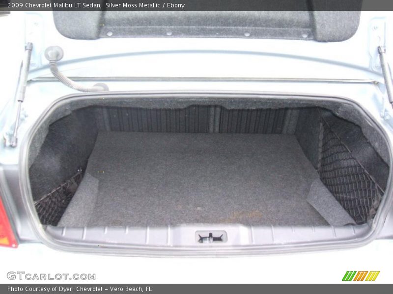 Silver Moss Metallic / Ebony 2009 Chevrolet Malibu LT Sedan