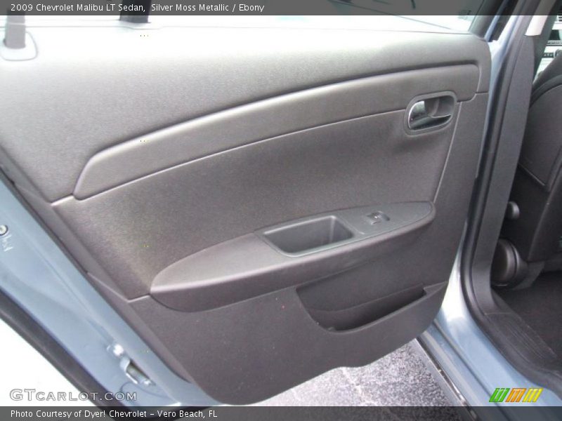 Silver Moss Metallic / Ebony 2009 Chevrolet Malibu LT Sedan