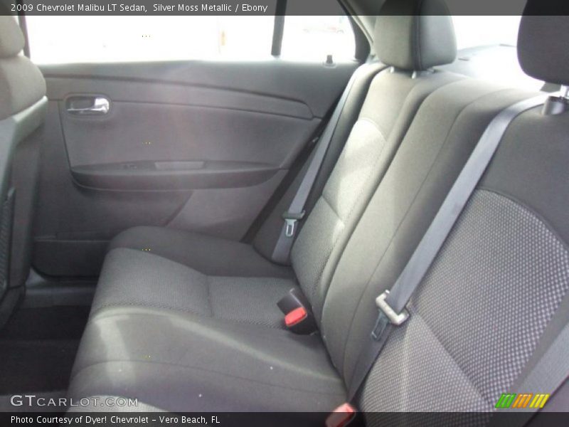 Silver Moss Metallic / Ebony 2009 Chevrolet Malibu LT Sedan