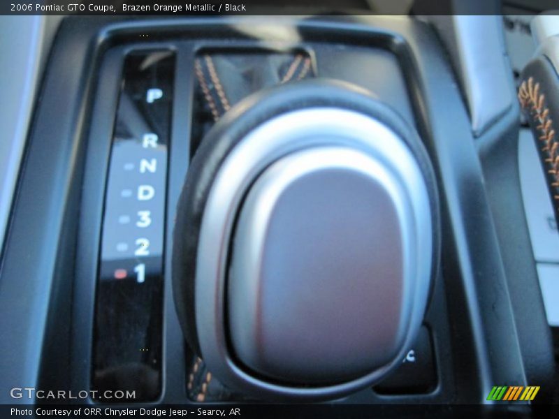 Brazen Orange Metallic / Black 2006 Pontiac GTO Coupe