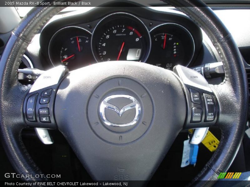 Brilliant Black / Black 2005 Mazda RX-8 Sport