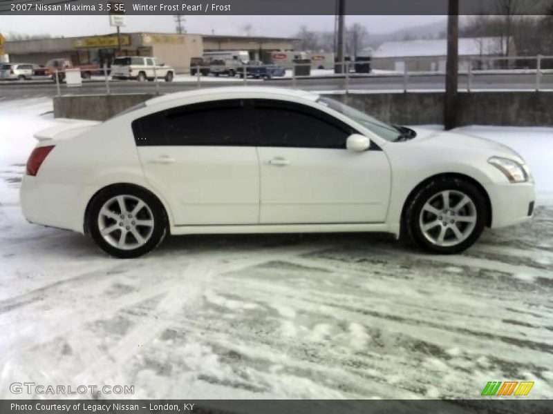 Winter Frost Pearl / Frost 2007 Nissan Maxima 3.5 SE