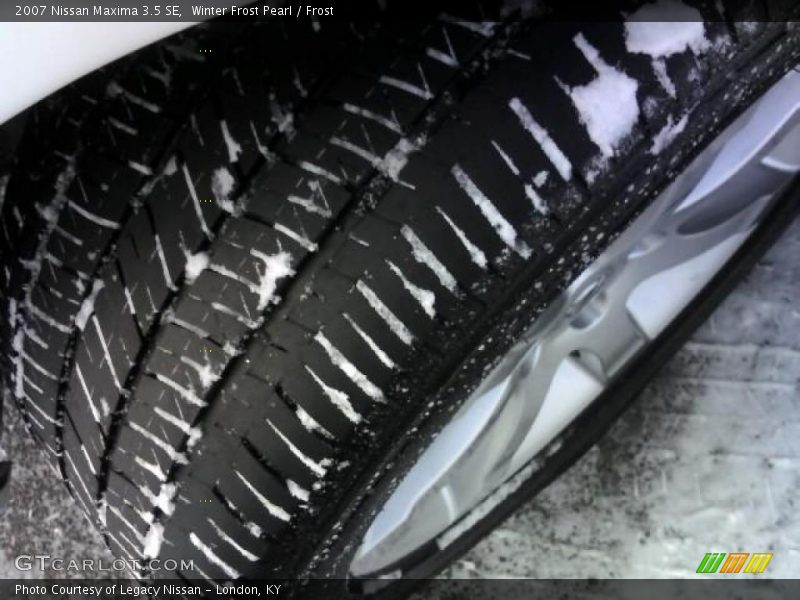 Winter Frost Pearl / Frost 2007 Nissan Maxima 3.5 SE