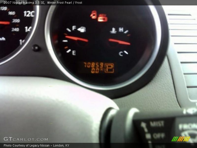 Winter Frost Pearl / Frost 2007 Nissan Maxima 3.5 SE