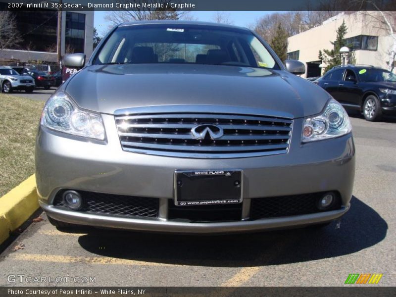 Diamond Graphite Metallic / Graphite 2007 Infiniti M 35x Sedan