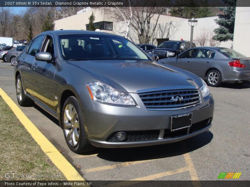 Diamond Graphite Metallic / Graphite 2007 Infiniti M 35x Sedan