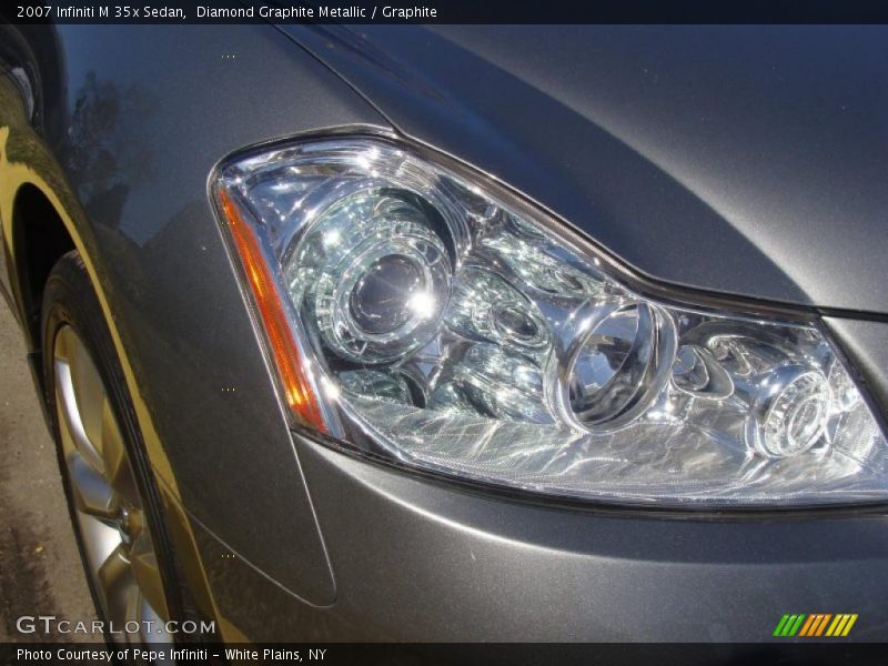 Diamond Graphite Metallic / Graphite 2007 Infiniti M 35x Sedan