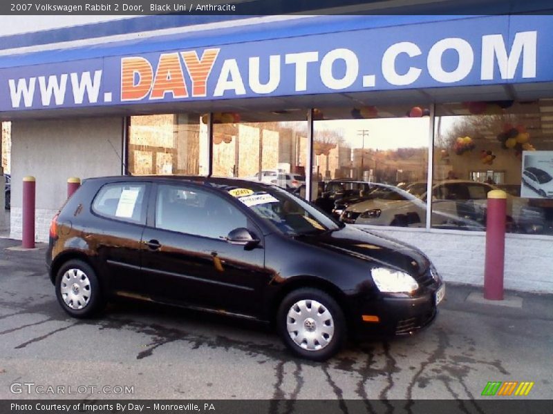 Black Uni / Anthracite 2007 Volkswagen Rabbit 2 Door