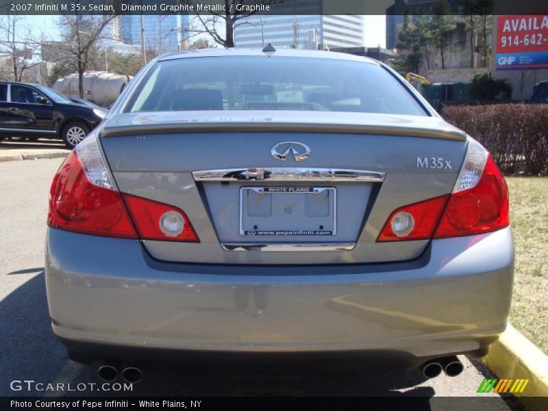 Diamond Graphite Metallic / Graphite 2007 Infiniti M 35x Sedan
