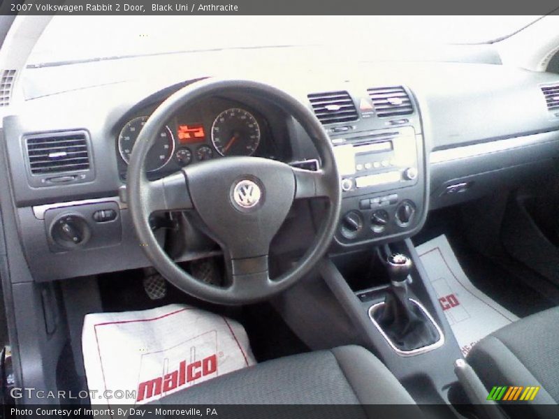 Black Uni / Anthracite 2007 Volkswagen Rabbit 2 Door
