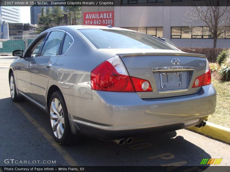 Diamond Graphite Metallic / Graphite 2007 Infiniti M 35x Sedan