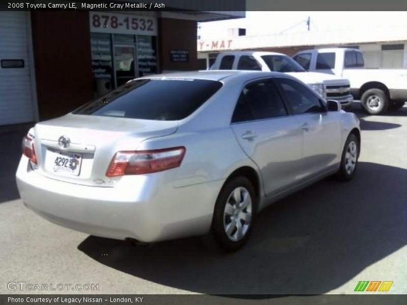 Magnetic Gray Metallic / Ash 2008 Toyota Camry LE