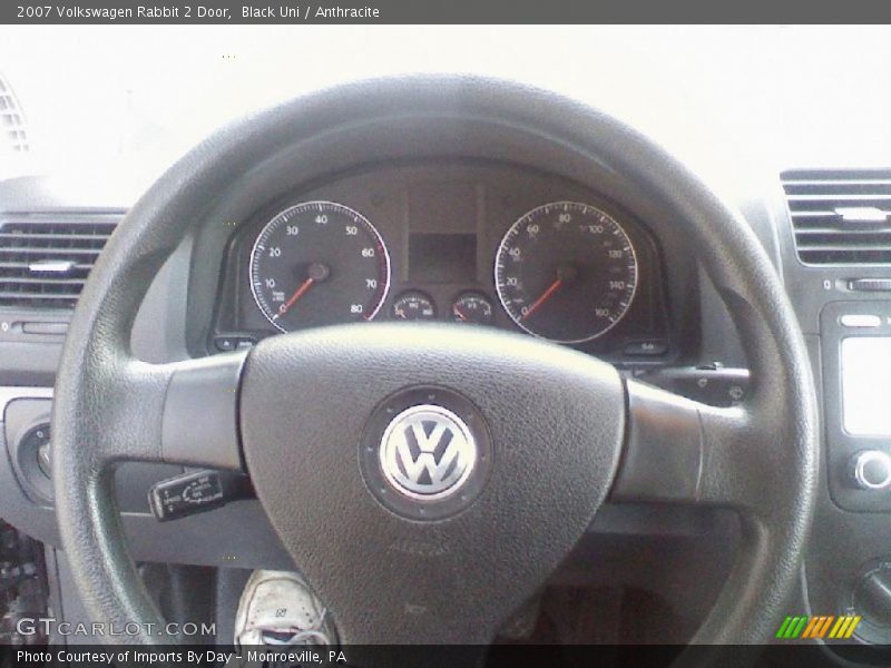 Black Uni / Anthracite 2007 Volkswagen Rabbit 2 Door