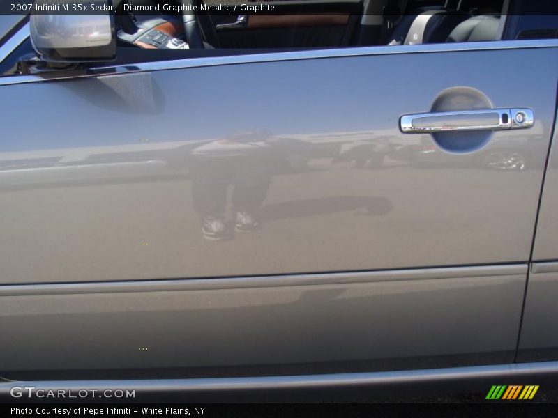 Diamond Graphite Metallic / Graphite 2007 Infiniti M 35x Sedan