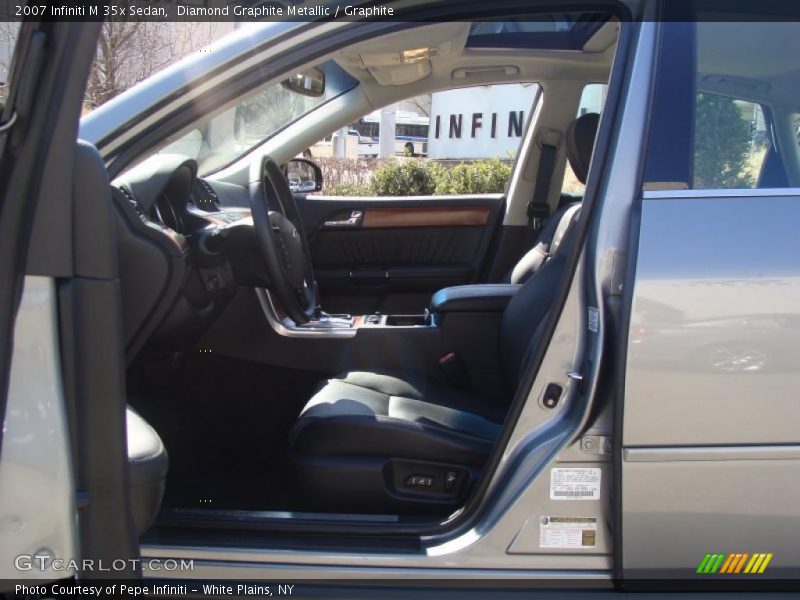 Diamond Graphite Metallic / Graphite 2007 Infiniti M 35x Sedan
