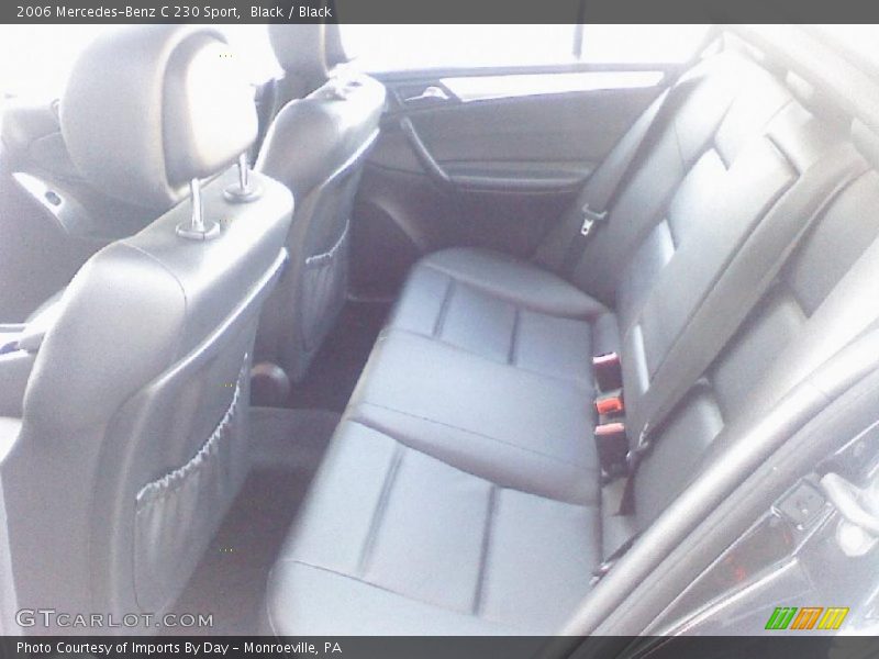 Black / Black 2006 Mercedes-Benz C 230 Sport