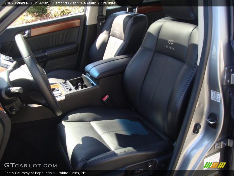 Diamond Graphite Metallic / Graphite 2007 Infiniti M 35x Sedan