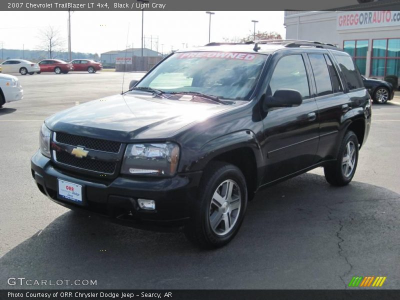 Black / Light Gray 2007 Chevrolet TrailBlazer LT 4x4