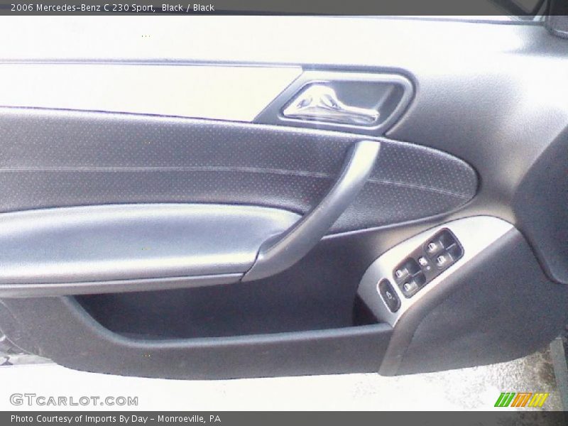 Black / Black 2006 Mercedes-Benz C 230 Sport