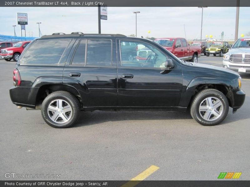 Black / Light Gray 2007 Chevrolet TrailBlazer LT 4x4