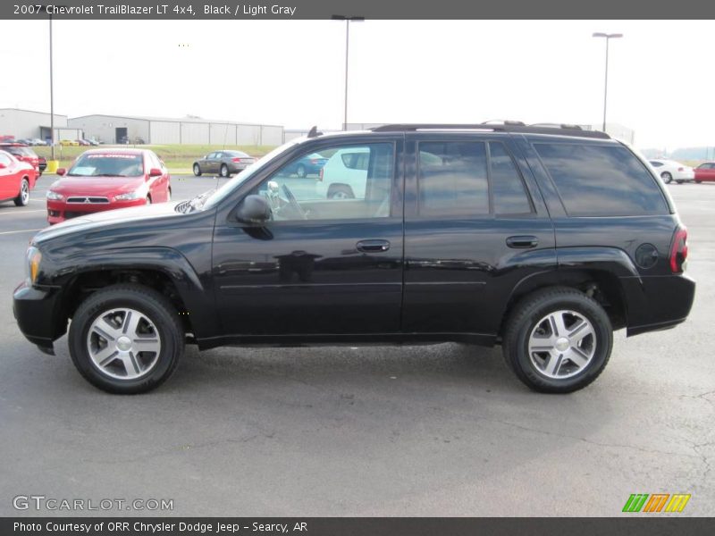 Black / Light Gray 2007 Chevrolet TrailBlazer LT 4x4