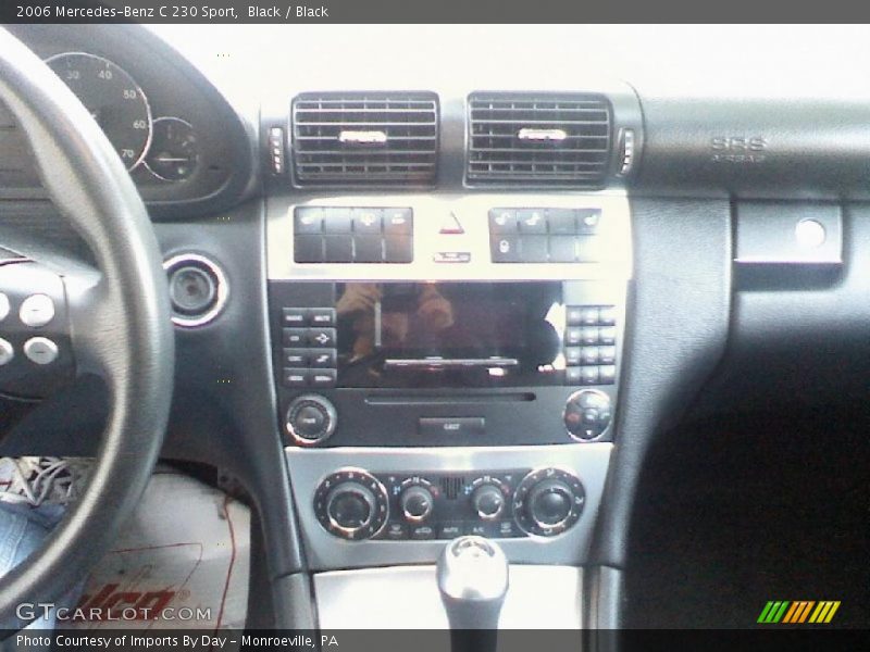 Black / Black 2006 Mercedes-Benz C 230 Sport