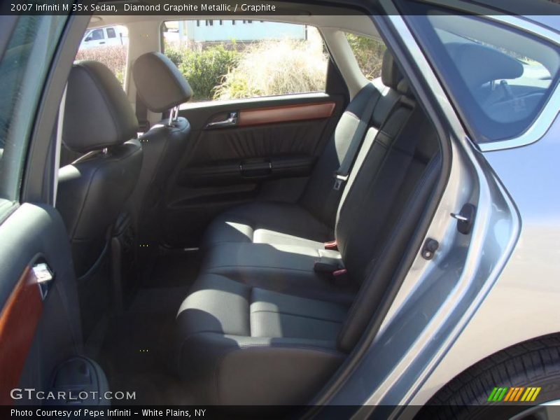 Diamond Graphite Metallic / Graphite 2007 Infiniti M 35x Sedan