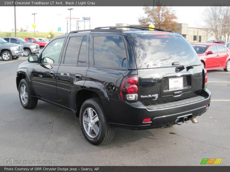 Black / Light Gray 2007 Chevrolet TrailBlazer LT 4x4