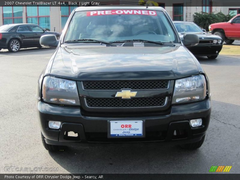 Black / Light Gray 2007 Chevrolet TrailBlazer LT 4x4