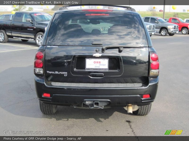 Black / Light Gray 2007 Chevrolet TrailBlazer LT 4x4