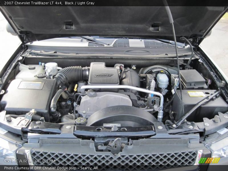 Black / Light Gray 2007 Chevrolet TrailBlazer LT 4x4