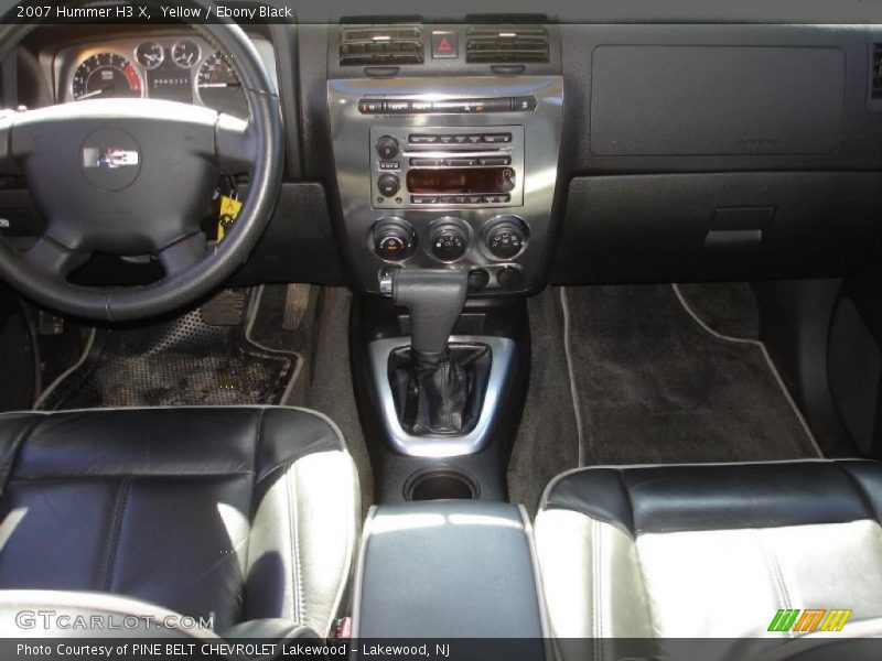 Yellow / Ebony Black 2007 Hummer H3 X