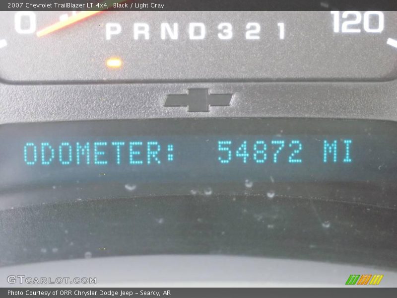 Black / Light Gray 2007 Chevrolet TrailBlazer LT 4x4