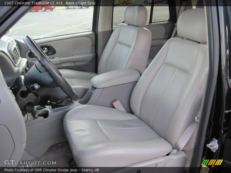 Black / Light Gray 2007 Chevrolet TrailBlazer LT 4x4