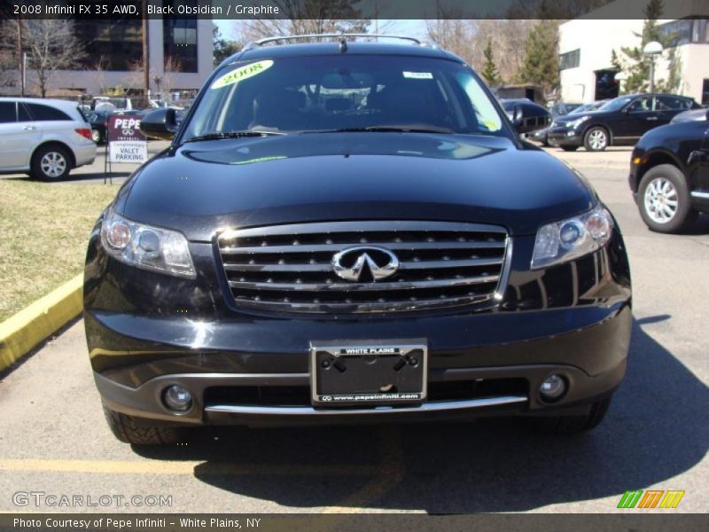 Black Obsidian / Graphite 2008 Infiniti FX 35 AWD