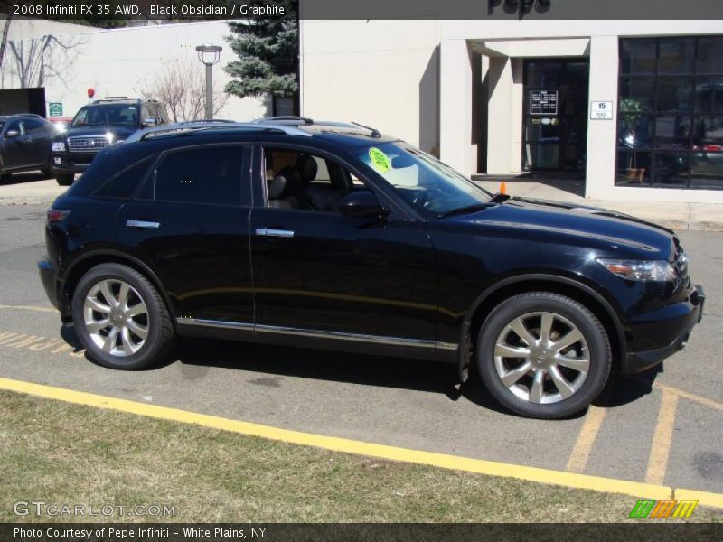 Black Obsidian / Graphite 2008 Infiniti FX 35 AWD