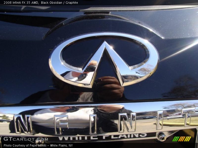 Black Obsidian / Graphite 2008 Infiniti FX 35 AWD