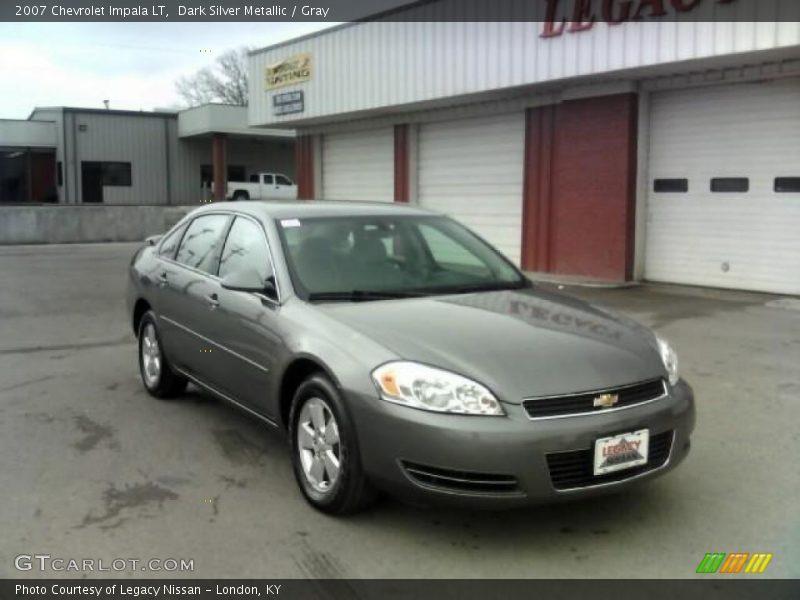 Dark Silver Metallic / Gray 2007 Chevrolet Impala LT