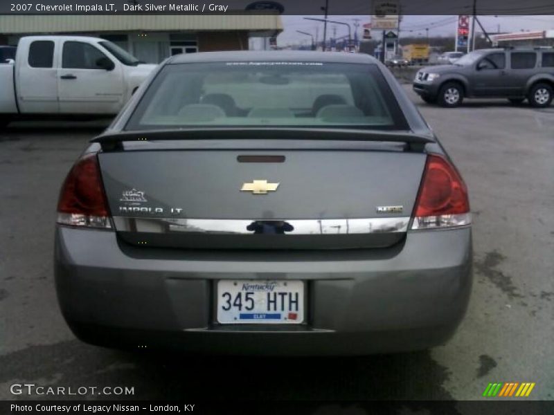 Dark Silver Metallic / Gray 2007 Chevrolet Impala LT
