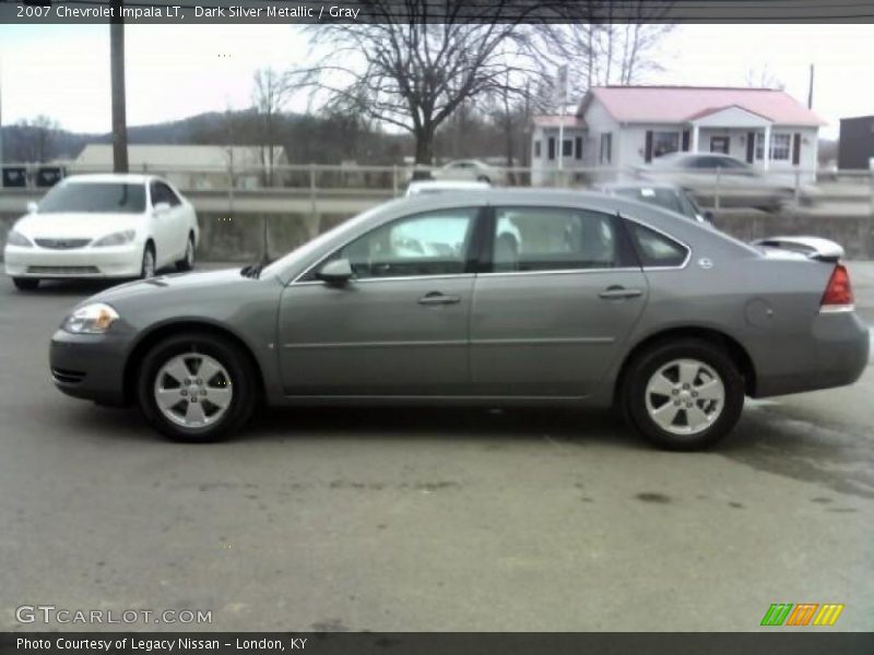 Dark Silver Metallic / Gray 2007 Chevrolet Impala LT