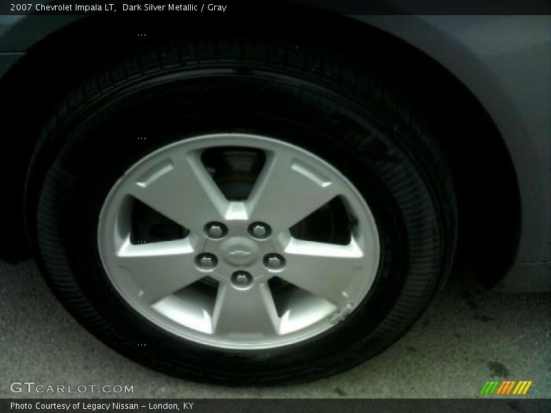 Dark Silver Metallic / Gray 2007 Chevrolet Impala LT