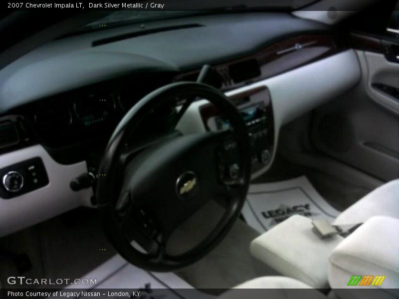 Dark Silver Metallic / Gray 2007 Chevrolet Impala LT