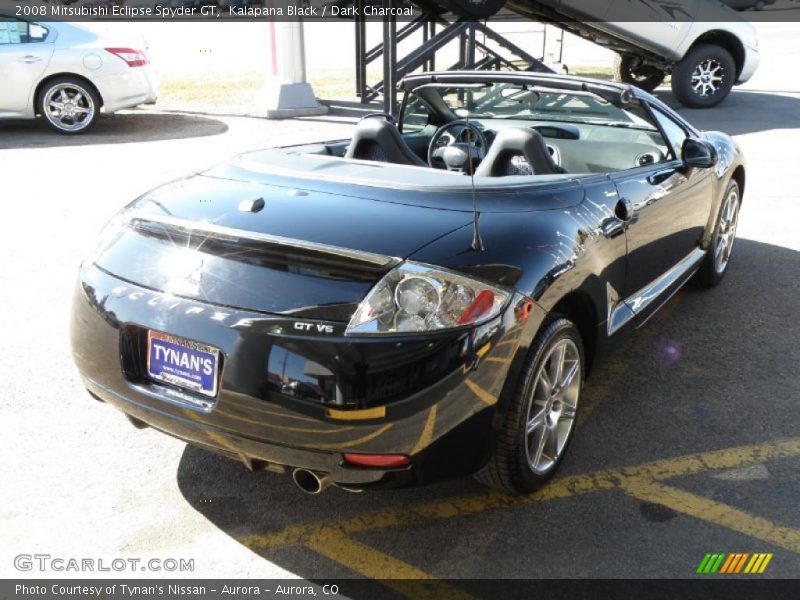 Kalapana Black / Dark Charcoal 2008 Mitsubishi Eclipse Spyder GT
