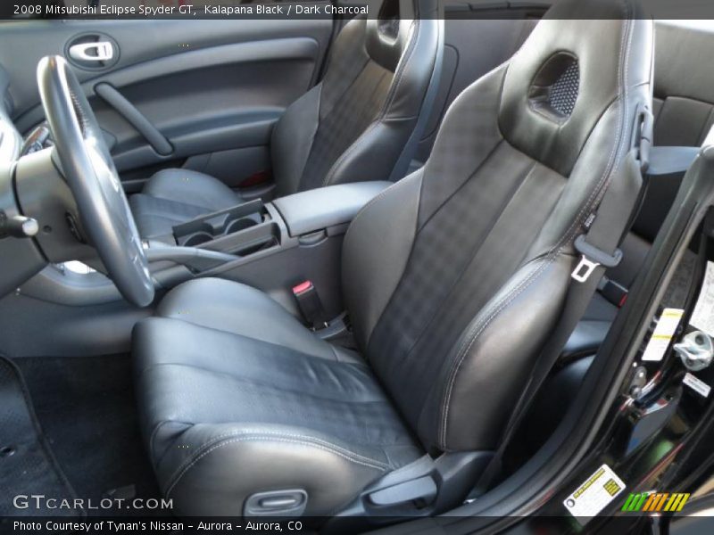 Front Seat of 2008 Eclipse Spyder GT