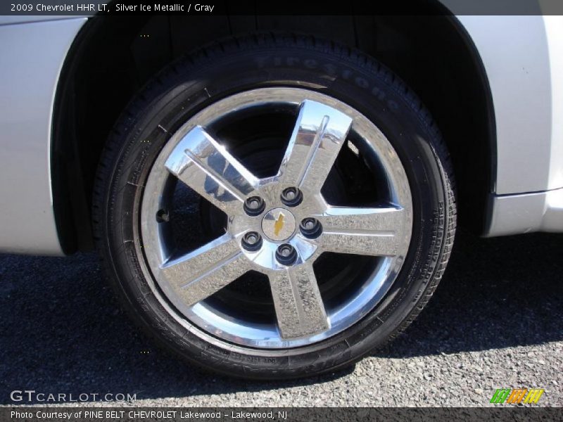 Silver Ice Metallic / Gray 2009 Chevrolet HHR LT