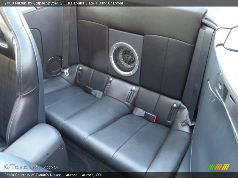 Rear Seat of 2008 Eclipse Spyder GT